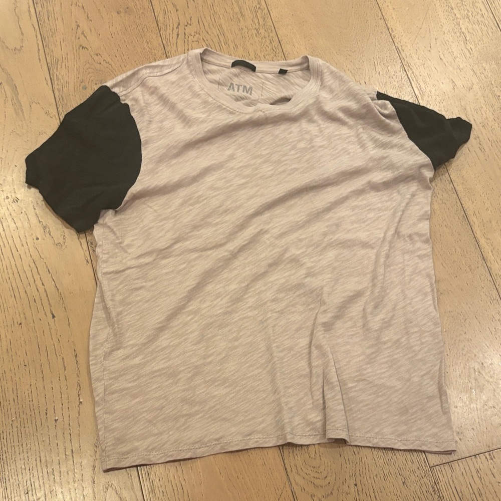 ATM Anthony Thomas Melillo Cream T-Shirt